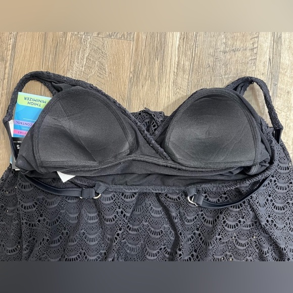 NEW Swim Solutions Fly Away Swim Dress - Picture 7 of 10